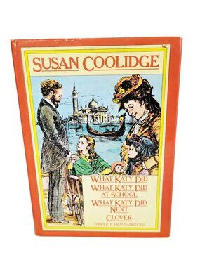 What Katy Did Susan Coolidge 4 books Unabridged HC 1979 Octopus UK - Excel Cond